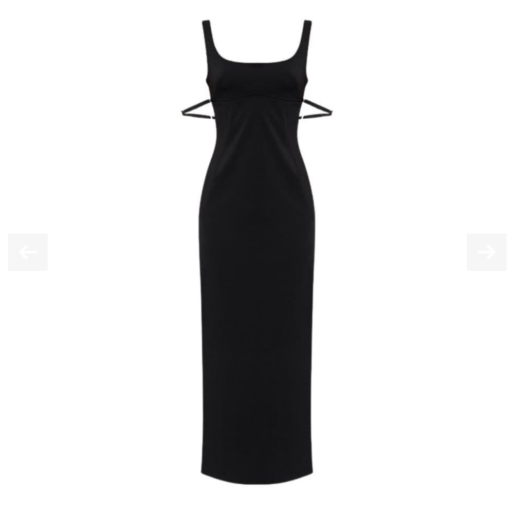 Jacquemus La Montaigne Black Dress